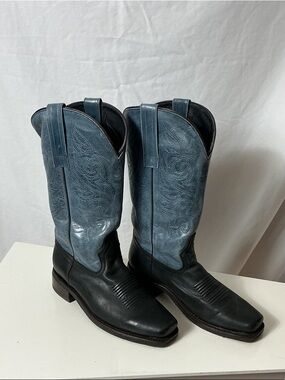 Masterson Women's Leather Western Heeled Boots